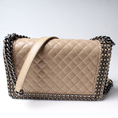 Chanel Boy Flap Medium Old Chain Around 20M Bag