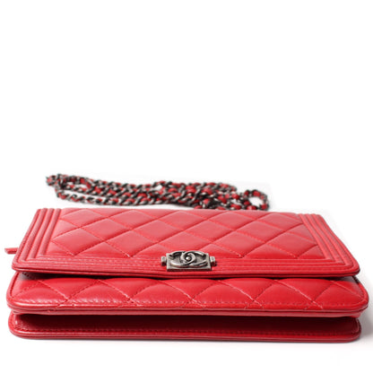 Chanel WOC Boy Lambskin 20M Bag