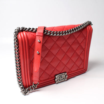 Chanel Boy Flap Large Calfskin 18M Bag