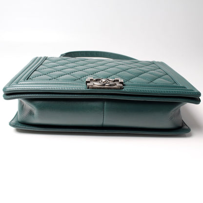 Chanel Boy Flap Large Calfkin Embellished Stitch 18M Bag