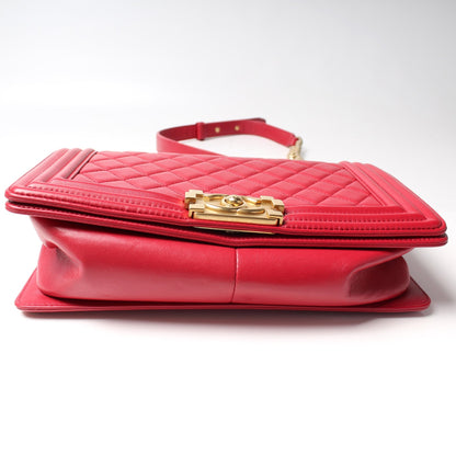 Chanel Boy Flap Medium Lambskin Older Bag