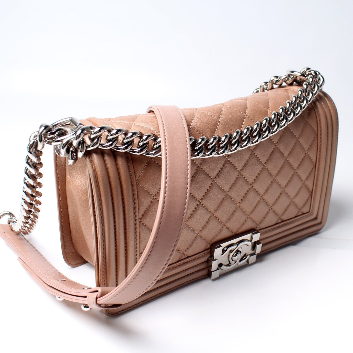 Chanel Boy Flap Medium Lambskin Older Bag