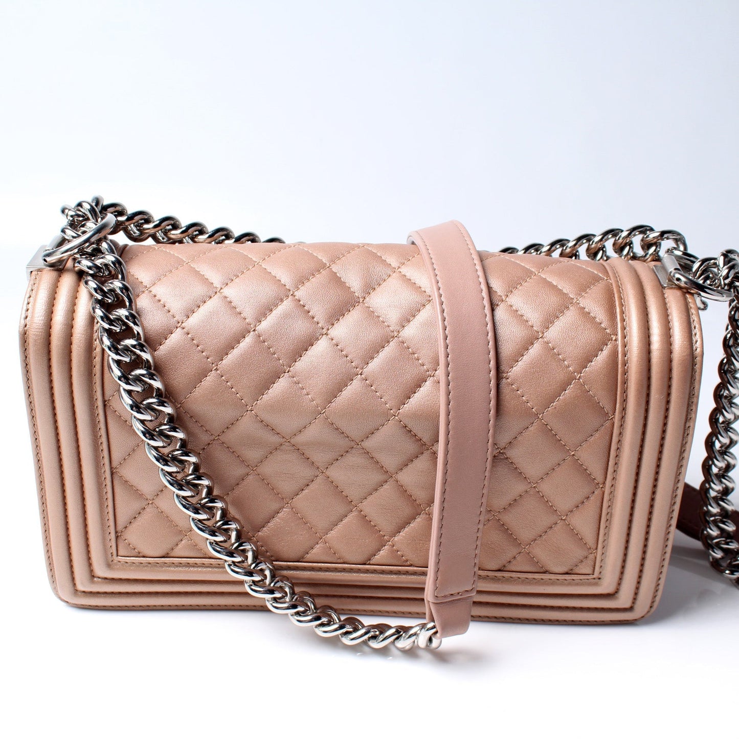 Chanel Boy Flap Medium Lambskin Older Bag
