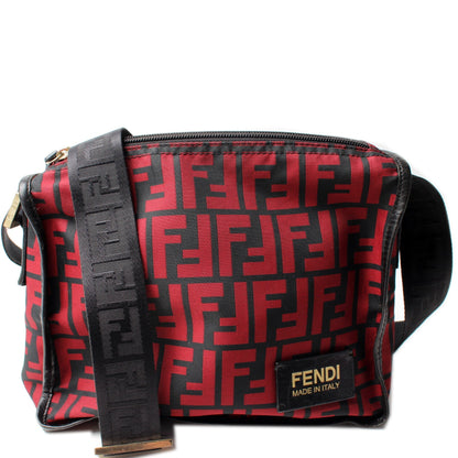 Fendi Zucca Nylon Messanger Bag