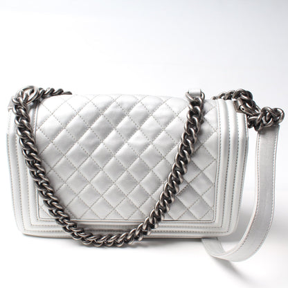 Chanel Boy Flap Medium Lambskin Older Bag