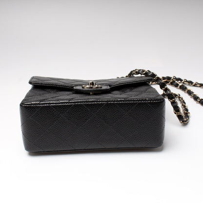Chanel Classic Flap Mini Square Caviar Bag