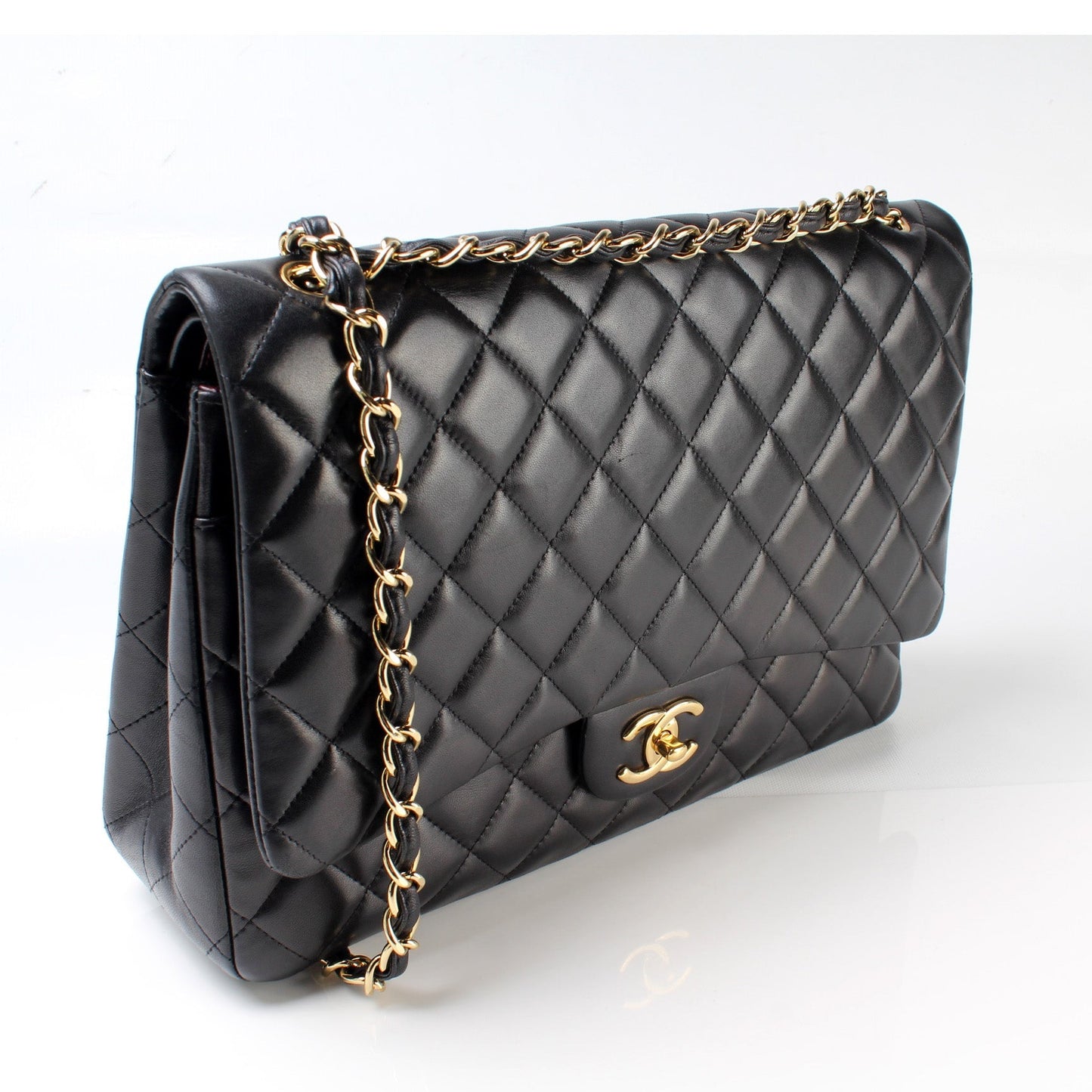 Chanel Classic Flap Maxi Lambskin 16M Bag
