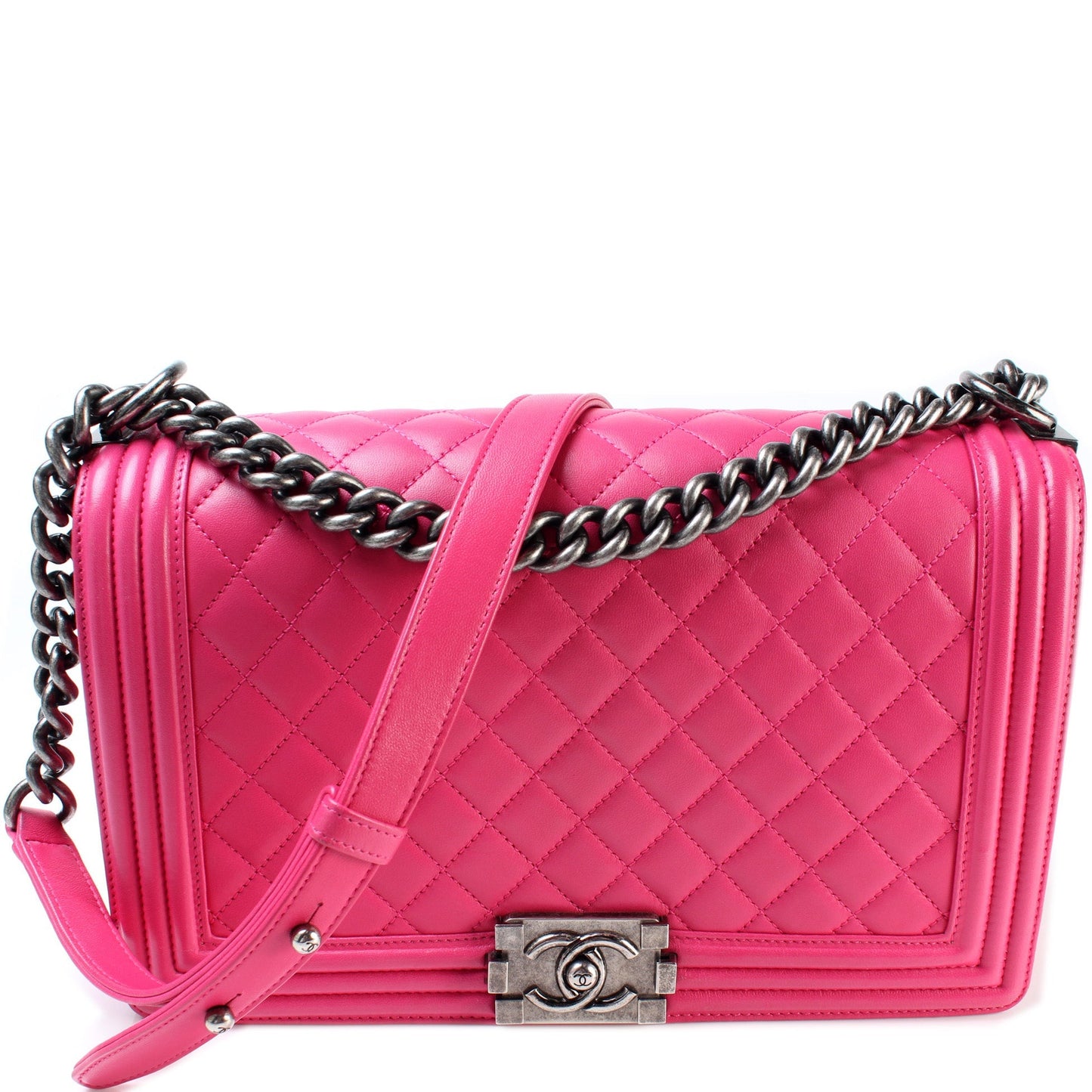 Chanel Boy Flap Medium New Lambskin 19M Bag