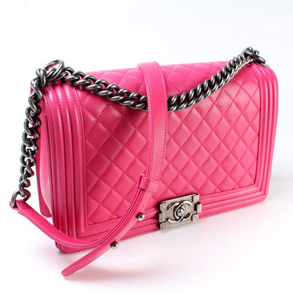 Chanel Boy Flap Medium New Lambskin 19M Bag