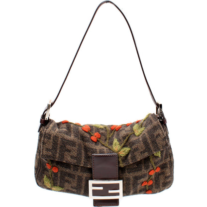 Fendi 1605590 Mamauette Wool Bag