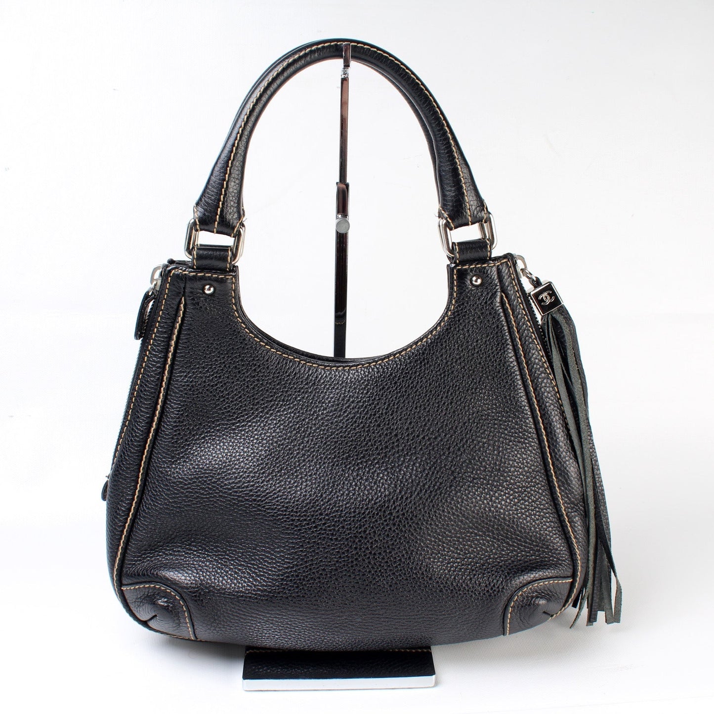 Chanel Lax Fringe Pull Medium Shoulder Bag