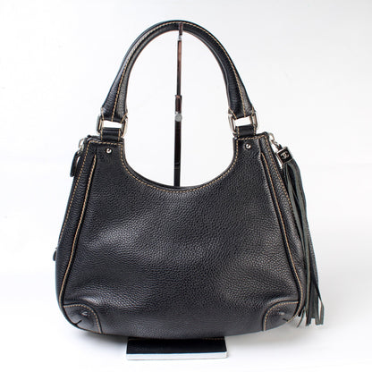Chanel Lax Fringe Pull Medium Shoulder Bag