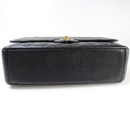 Chanel Classic Flap Maxi Caviar 27M Bag