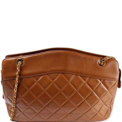 Chanel Quilted Vintage Large Shoulder Bag