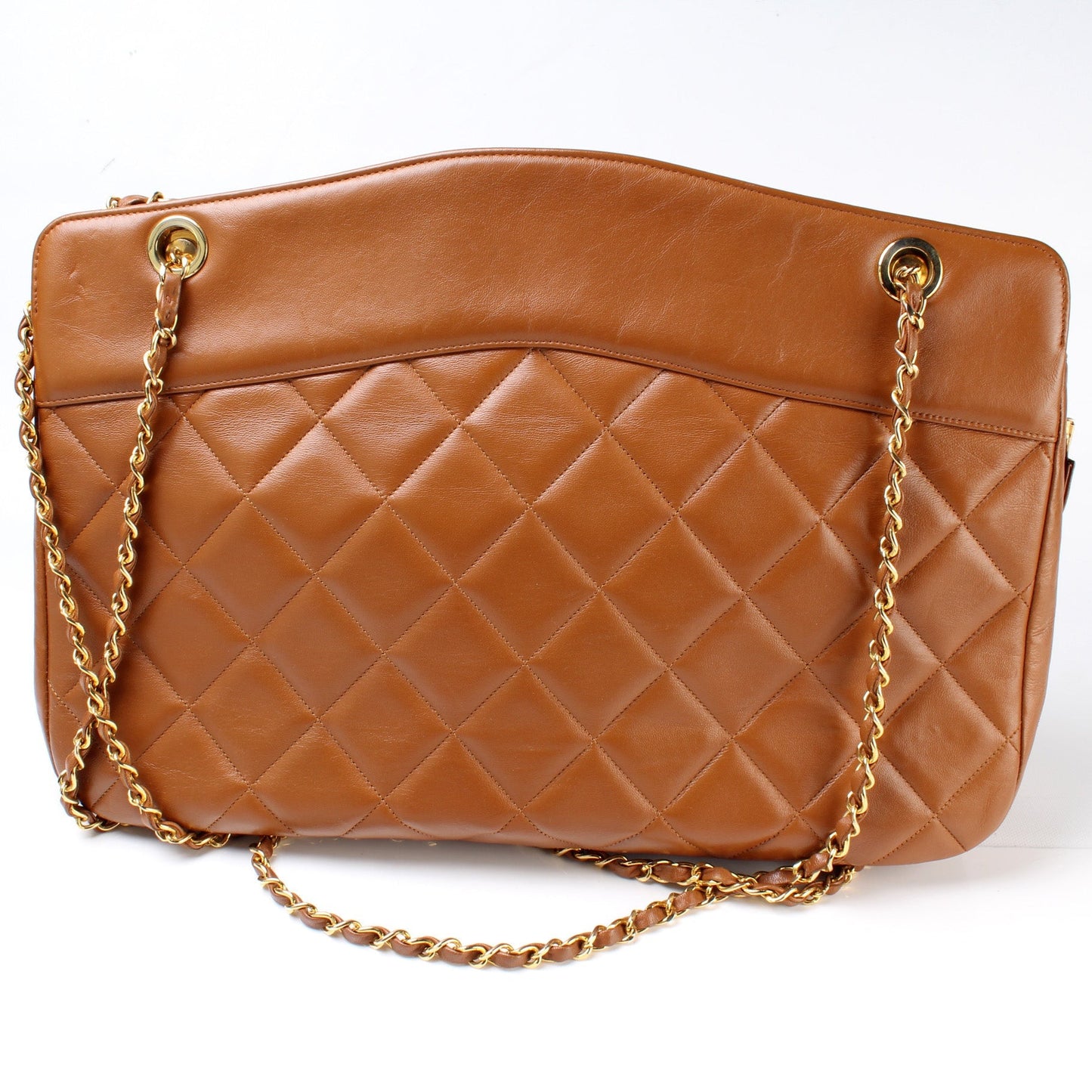 Chanel Quilted Vintage Large Shoulder Bag