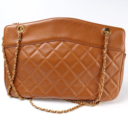 Chanel Quilted Vintage Large Shoulder Bag