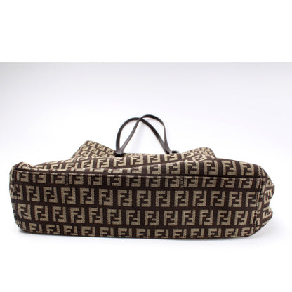 Fendi 8BH067 Zucchino Vert Shopping Tote Bag