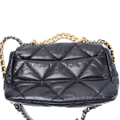Chanel Quilted Goatskin 19 Large Flap 29M Bag