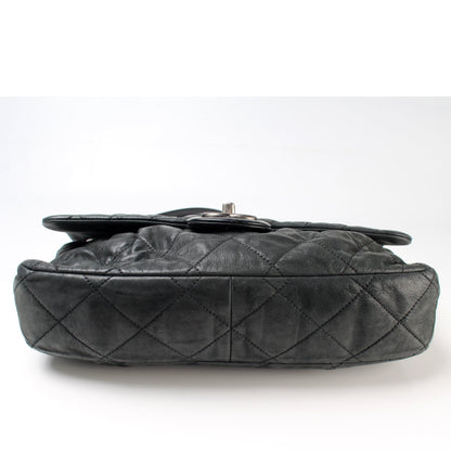 Chanel Coco Pleats Flap Iridescent Calfskin Large Bag