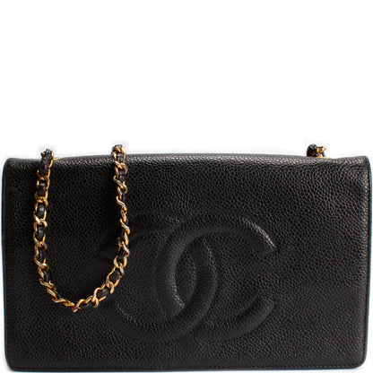 Chanel Vintage Timeless CC WOC Caviar 4M Bag