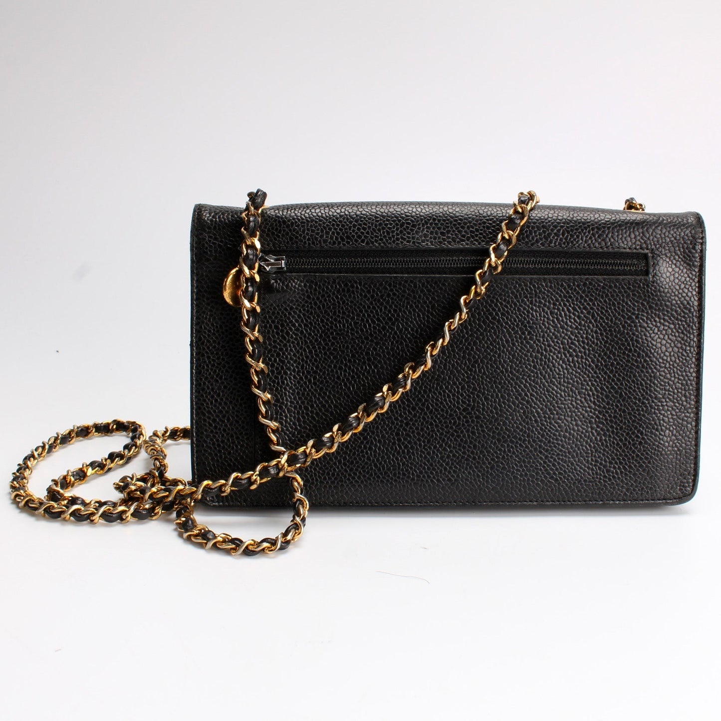 Chanel Vintage Timeless CC WOC Caviar 4M Bag