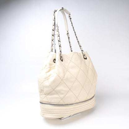 Chanel Expandable Ligne Drawstring Bag