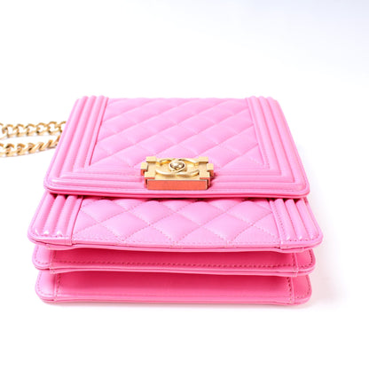 Chanel Boy North South Flap 27M Bag