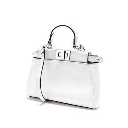 Fendi Peekaboo Micro Leather Bag