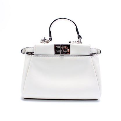 Fendi Peekaboo Micro Leather Bag