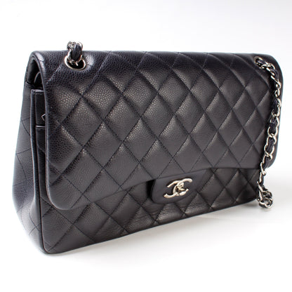 Chanel Classic Flap Jumbo Caviar 17-20M -ON HOLD Bag
