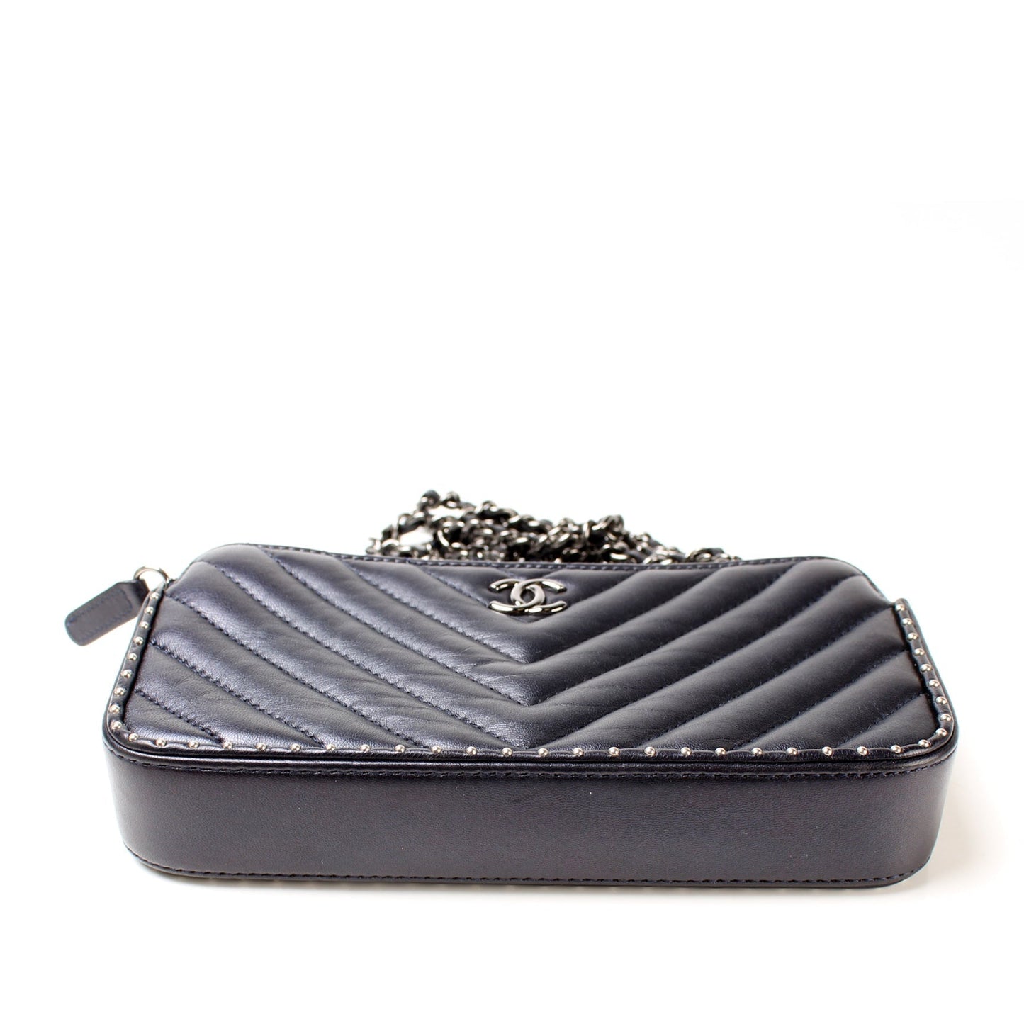 Chanel WOC Double Zip 26M Studded Bag