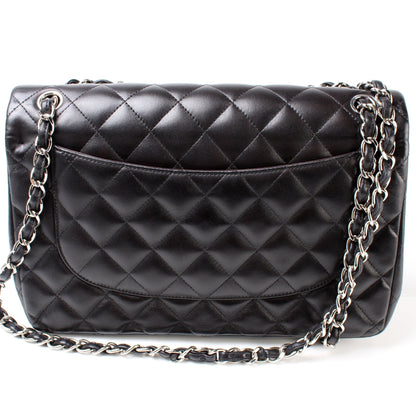 Chanel Classic Flap Jumbo Lambskin 17-20M Bag