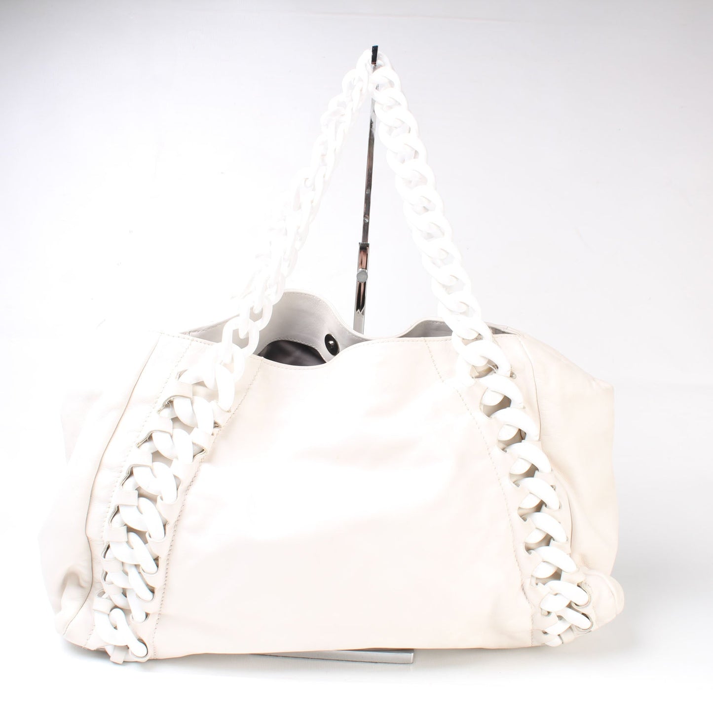 Chanel Modern Chain Rhodoid E/W Tote 11M Bag