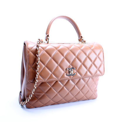 Chanel Trendy Top Handle Lambskin 23M Bag