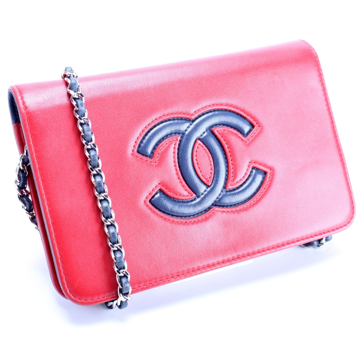 Chanel CC WOC Bicolor Calfskin 22M Bag