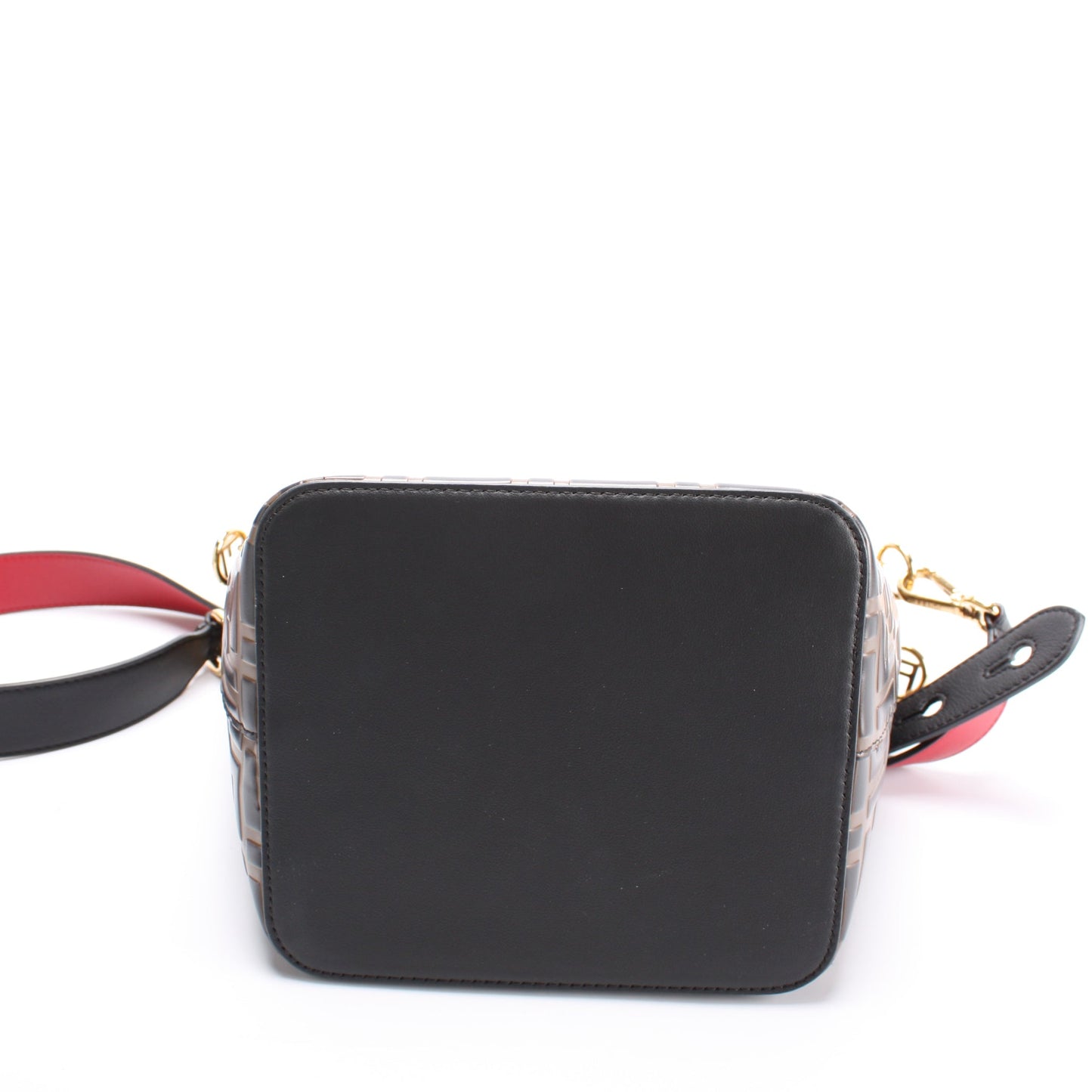 Fendi Grand Mon Tresor Bucket FF Leather Bag