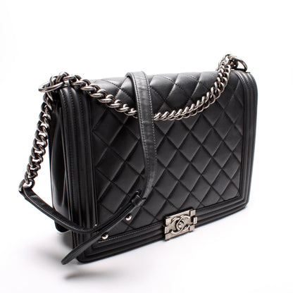 Chanel Boy Flap Large Lambskin 19M Bag