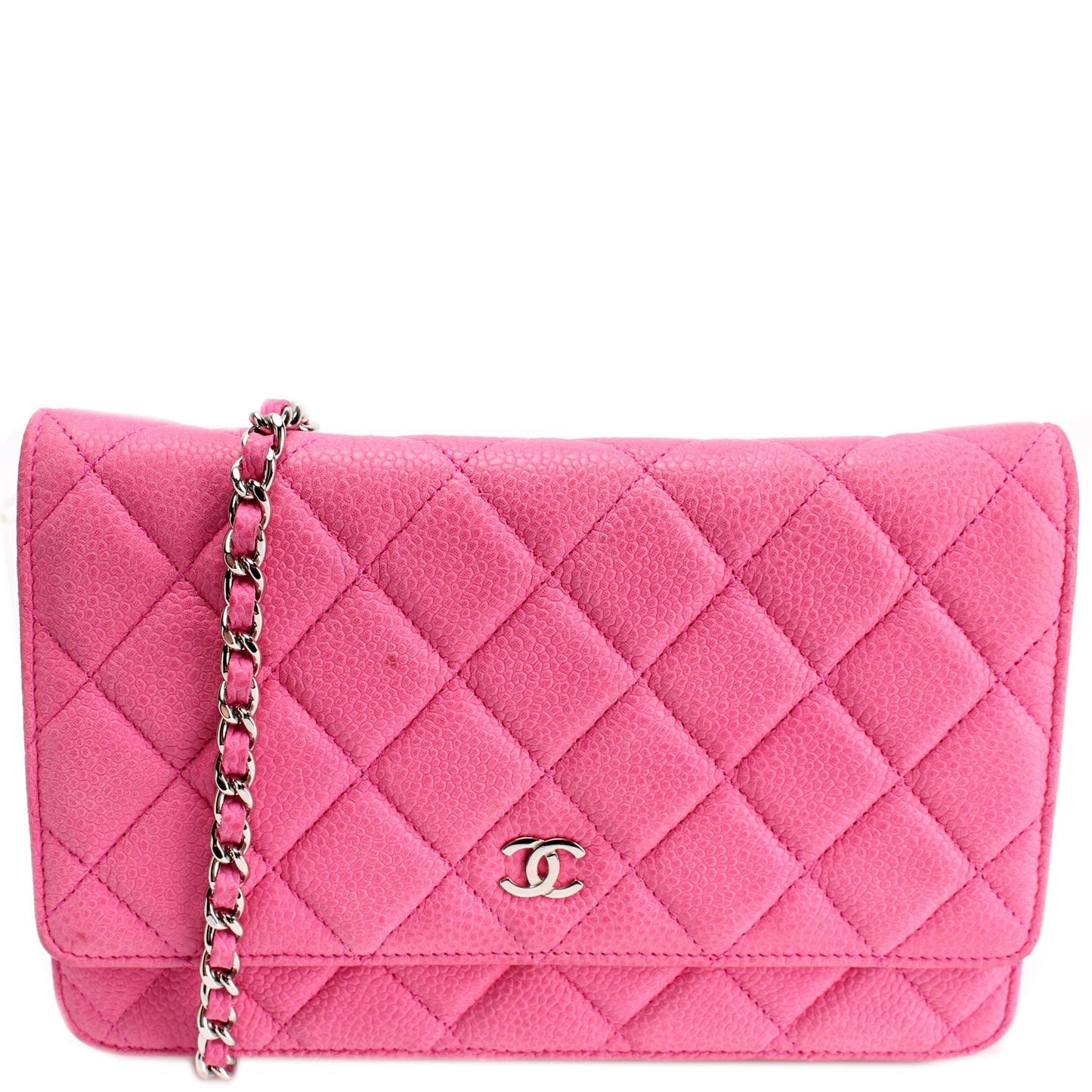 Chanel WOC Classic Quilted Matte Caviar 18M Bag