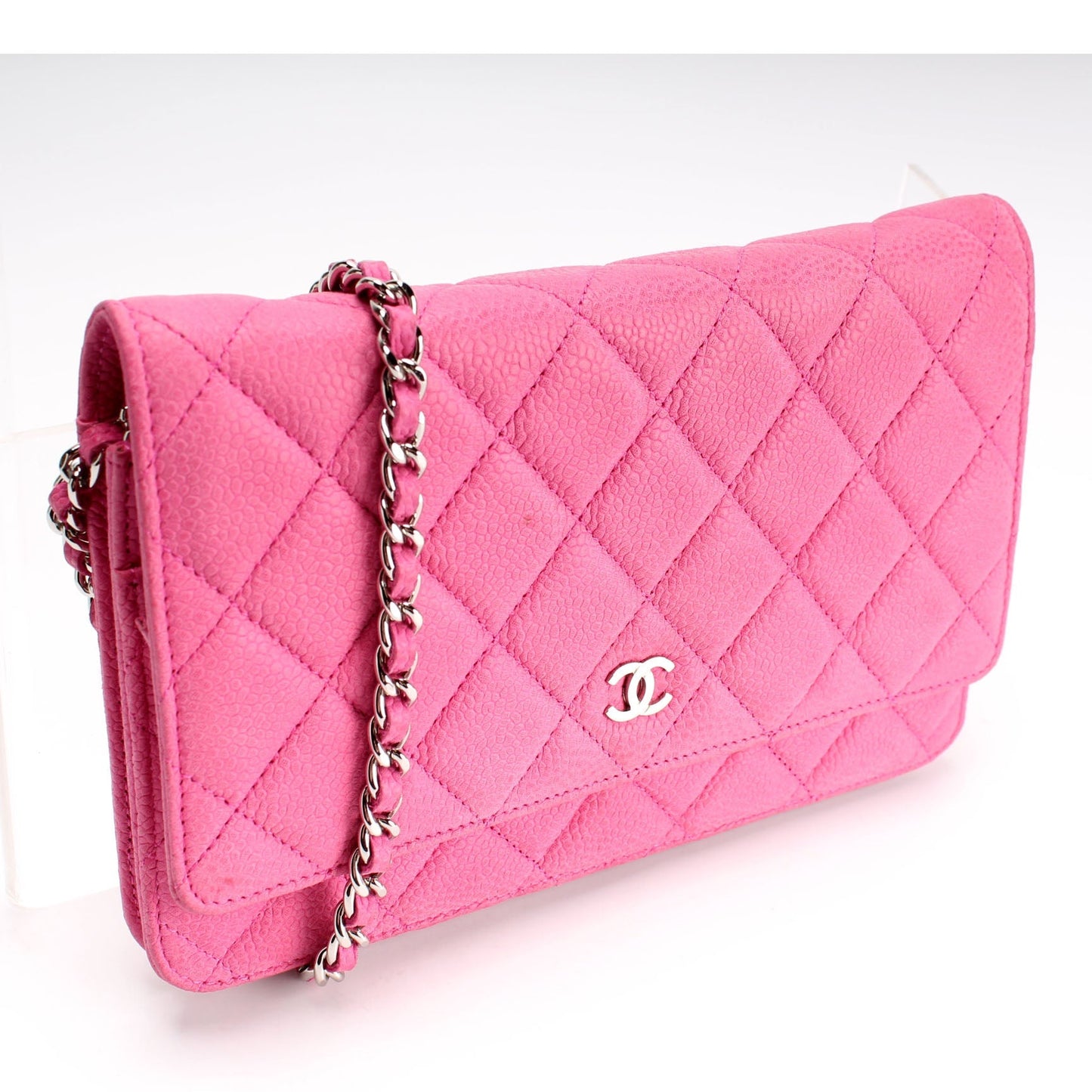 Chanel WOC Classic Quilted Matte Caviar 18M Bag