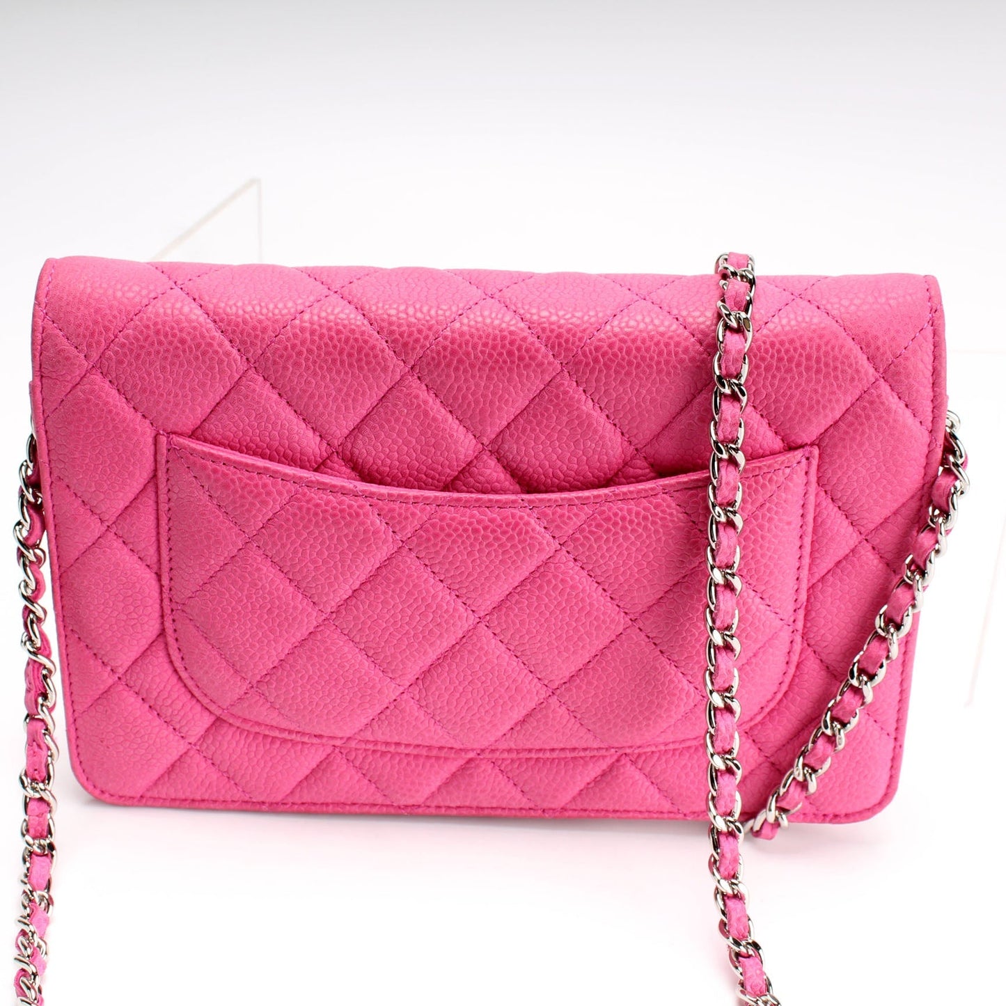 Chanel WOC Classic Quilted Matte Caviar 18M Bag