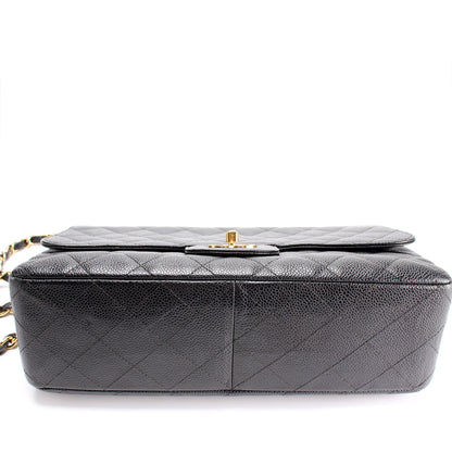 Chanel Classic Flap Jumbo Caviar 11M Bag