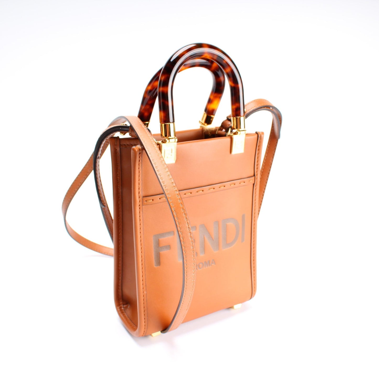 Fendi 8BS051 Mini Sunshine Shopper Bag