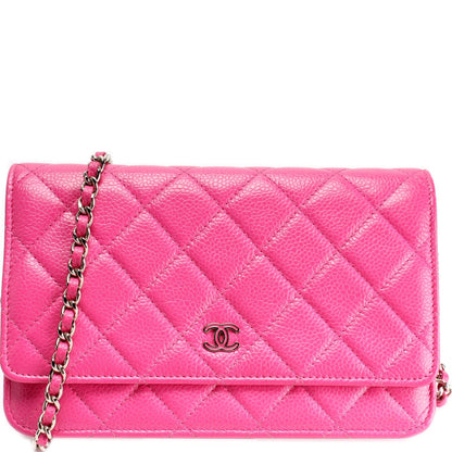 Chanel WOC Classic Quilted Caviar 21M Bag