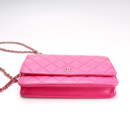 Chanel WOC Classic Quilted Caviar 21M Bag