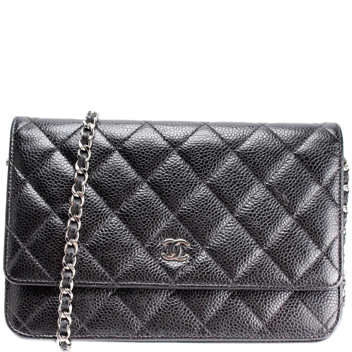 Chanel WOC Classic Quilted Caviar 24M Bag