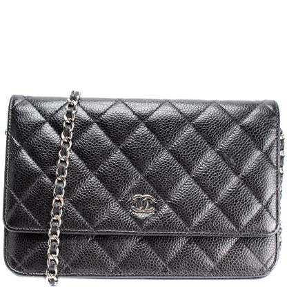 Chanel WOC Classic Quilted Caviar 24M Bag
