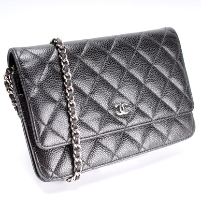 Chanel WOC Classic Quilted Caviar 24M Bag