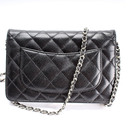 Chanel WOC Classic Quilted Caviar 24M Bag