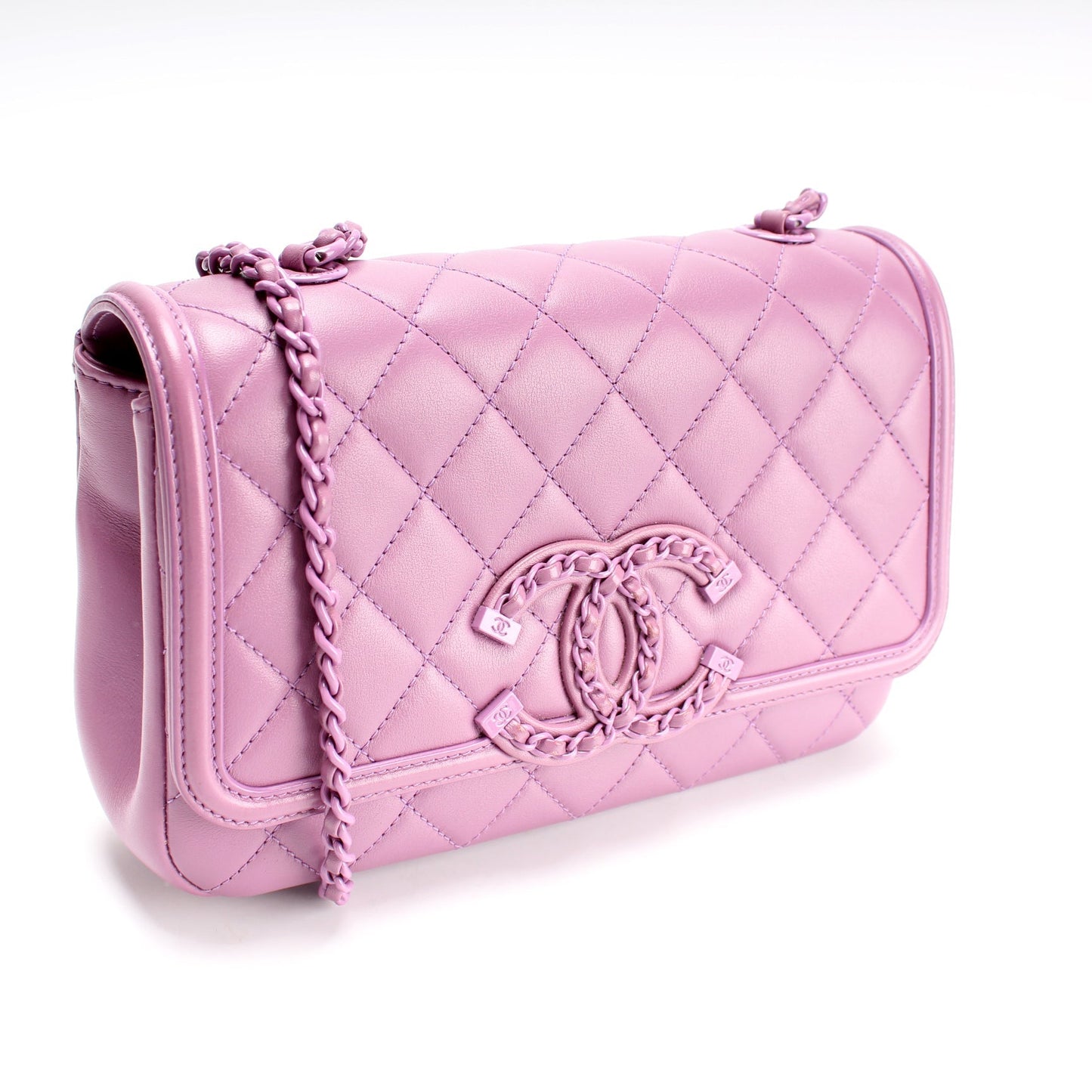 Chanel CC Filigree Flap Small Calfskin 30MM Bag