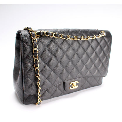 Chanel Classic Flap Maxi Caviar 13M Bag